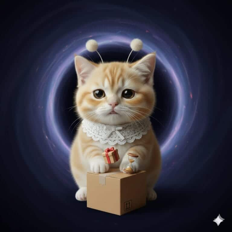 인천세관 블랙홀 고양이