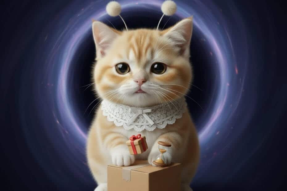 인천세관 블랙홀 고양이