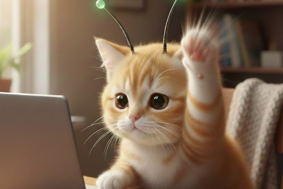 인터넷이 끊겨 화가난 스텔라