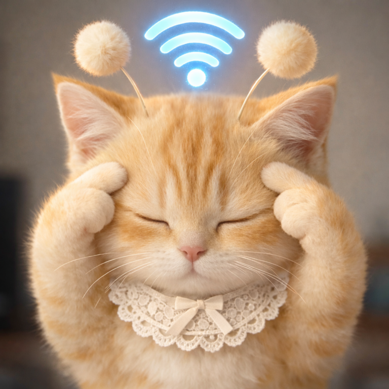 와이파이를 탐지중인 스텔라