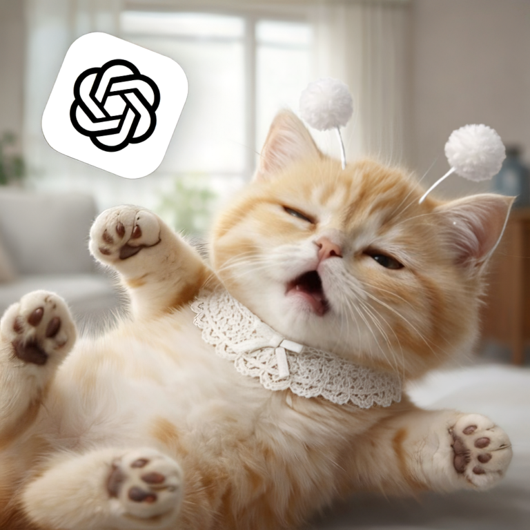 챗GPT 스트리밍 오류를 표현한 쓰러지는 고양이 스텔라 썸네일