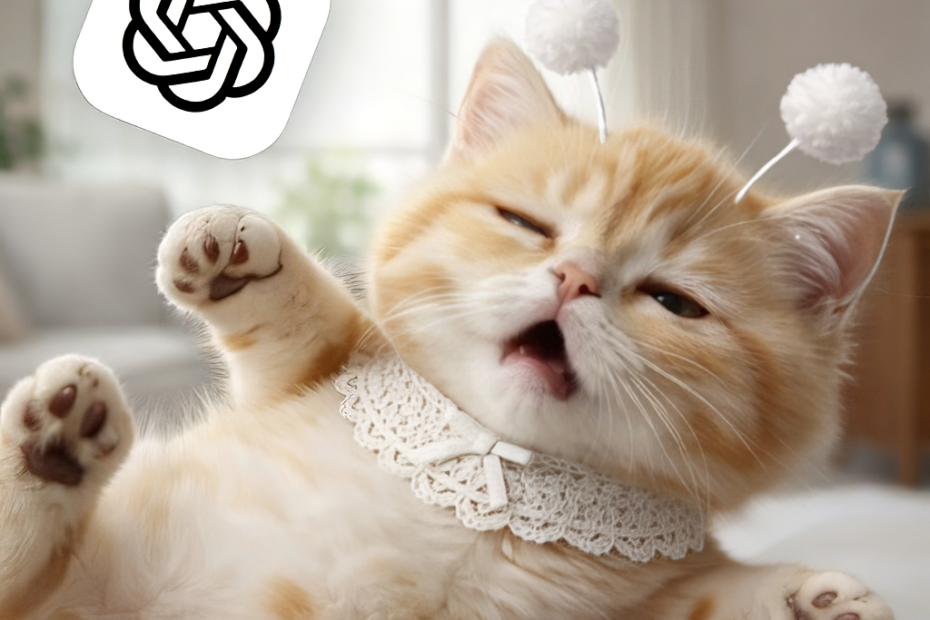 챗GPT 스트리밍 오류를 표현한 쓰러지는 고양이 스텔라 썸네일