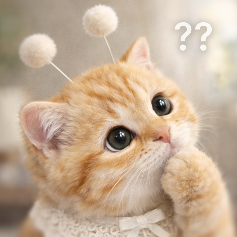 아이폰 충전 제한 80% 설정했는데 100% 충전되는 이유를 고민하는 고양이 스텔라