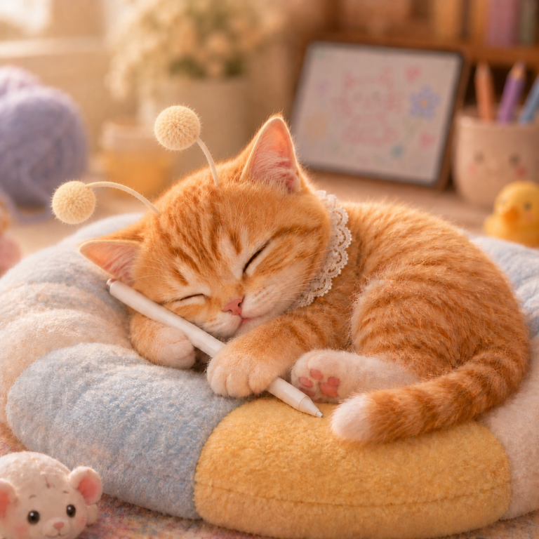 애플펜슬을 안고 잠든 주황 고양이 스텔라, 애플펜슬 오류 총정리 썸네일